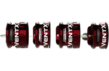 Image of Shrewd VentX 0.29in Fiber Recurve Scope Bow Sight and Dot Kit, Red, SMSVENTX029RD