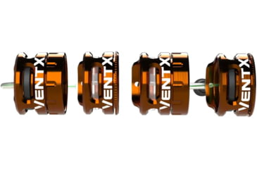 Image of Shrewd VentX 0.19in Fiber Recurve Scope Bow Sight and Dot Kit, Orange, SMSVENTX019RG