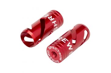 Image of Shrewd Spectrum End Caps, Red SMSSPECTRUMECRD