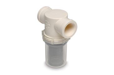 Image of SHURFLO 1-1/4" Raw Water Strainer w/Bracket &amp; Fittings - 20 Mesh 56076