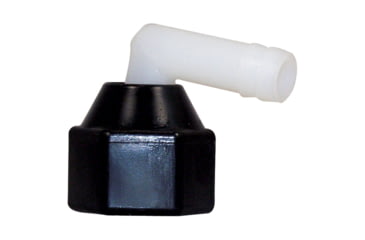 Image of SHURFLO Elbow Fitting Wingnut Swivel Nylon 1/2in.14 Npt, F x 3/8" Barb, 244-3916