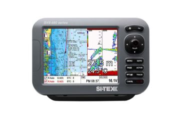 Image of Si-Tex 8&quot; Chartplotter/Sounder Combo w/Internal GPS Antenna &amp; Navionics+ Flexible Coverage Chart Card SVS-880CF 56190