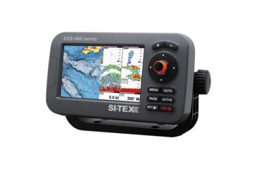 Image of Si-Tex SVS-560CF Chartplotter - 5" Color Screen w/Internal GPS &amp; Navionics+ Flexible Coverage 56187