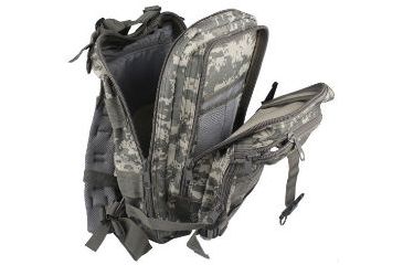 Image of side open backpack