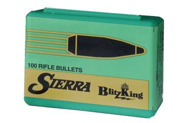 Image of Sierra Bullets 1440 BlitzKing 22 Caliber .224 40 GR Spitzer 100 Box