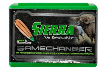 Image of Sierra Bullets 4440 Tipped GameKing 270 Caliber .277 140 GR Boat Tail Hollow Point BTH