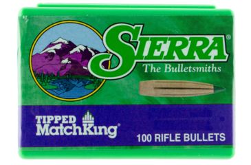Image of Sierra Bullets 7295 Tipped MatchKing 6mm .243 95 GR Tipped MatchKing 100 Box