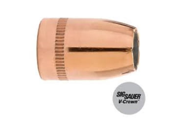 Image of Sierra Bullets Sig Sauer V-Crown by Sierra Handgun Bullets 9mm .355" 125 gr JHP Sig Sauer V- Crown 100/ct, CSSI9925