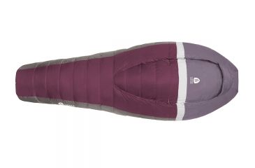 Image of Sierra Designs Backcountry Bed 20 Sleeping Bag 700 DriDown - Women's-Purple/Gray-Regular