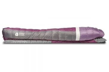 Image of Sierra Designs Backcountry Bed 20 Sleeping Bag 700 DriDown - Women's-Purple/Gray-Regular