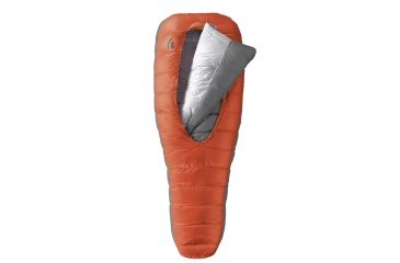Image of Sierra Designs Backcountry Bed 600F 2 Season Sleeping Bag-Red Clay-Mens-Regular