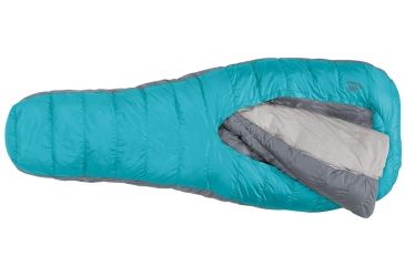 Image of Sierra Designs Backcountry Bed 600F 2 Season Sleeping Bag-Scuba-Womens-Regular