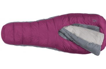 Image of Sierra Designs Backcountry Bed 600F 3 Season Sleeping Bag-Boysenberry-Women's-Regular