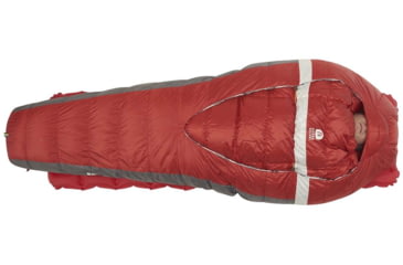 Image of Sierra Designs Backcountry Bed 650F 20 Deg Sleeping Bag, Red, Regular, 70603820R