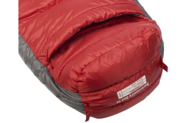 Image of Sierra Designs Backcountry Bed 650F 20 Deg Sleeping Bag, Red, Regular, 70603820R