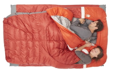 Image of Sierra Designs Backcountry Bed 650F 20 Degrees Sleeping Bags, Red, Regular, 70606320R