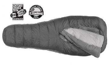 Image of Backcountry Bed 800F 2 Season Sleeping Bag-Caribbean-Womens-Regular
