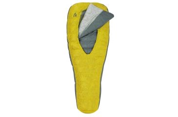 Image of Sierra Designs Backcountry Bed Elite 850 - 2 Season Sleeping Bag-Yellow-Long
