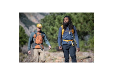 Image of Sierra Designs Flex Hike 20-30L Backpacks, Butterscotch/Navy, 80711823BUS