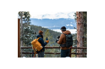 Image of Sierra Designs Flex Hike 20-30L Backpacks, Butterscotch/Navy, 80711823BUS