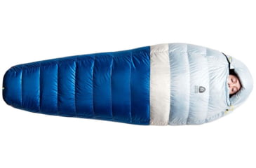 Image of Sierra Designs Get Down 550F 20 Deg Sleeping Bag - Womens, Blue, Regular, 70614621R