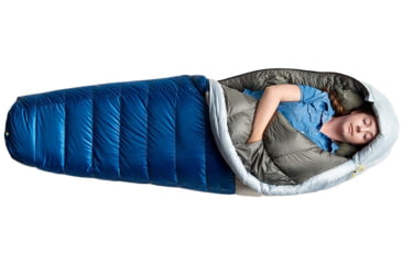 Image of Sierra Designs Get Down 550F 20 Deg Sleeping Bag - Womens, Blue, Regular, 70614621R