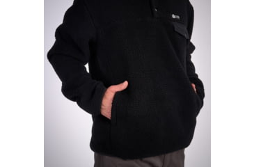 Image of Sierra Designs Hale Snap Pullover - Mens, Black, Small, 22940923BK-SM