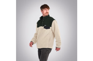 Image of Sierra Designs Hale Snap Pullover - Mens, Cream, Large, 22940923CRM-LG