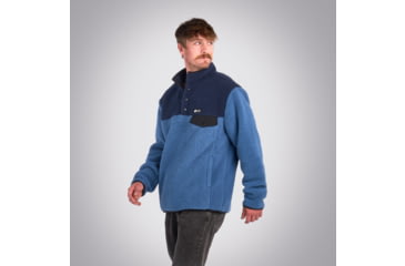Image of Sierra Designs Hale Snap Pullover - Mens, Navy, Medium, 22940923NV-MD