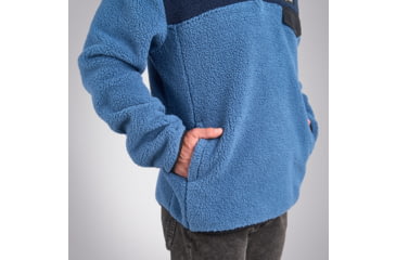 Image of Sierra Designs Hale Snap Pullover - Mens, Navy, Medium, 22940923NV-MD