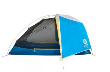 Image of Sierra Designs Meteor 2 Tent - 2 Person, 3 Season-Blue/Yellow