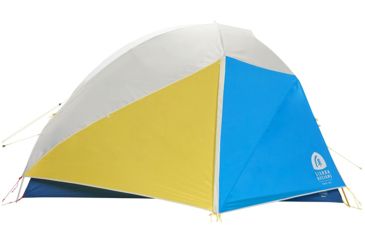 Image of Sierra Designs Meteor 4 Person Tent, Light Blue/Yellow, 4 Person, 40155119