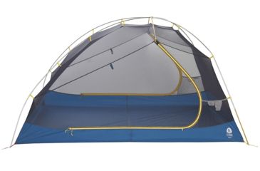Image of Sierra Designs Meteor 4 Person Tent, Light Blue/Yellow, 4 Person, 40155119