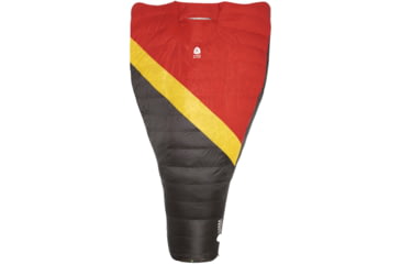 Image of Sierra Designs Nitro Quilt 800F 20 Degrees Sleeping Bags, Red/Yellow/Black, Regular, 80710524R