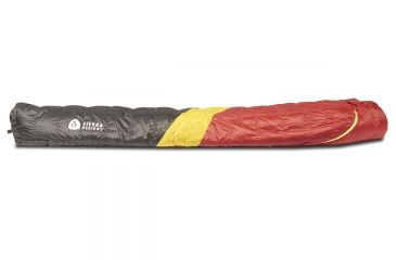Image of Sierra Designs Nitro UL 20 Sleeping Bag 800 DriDown-Red/Yellow/Peat-Regular