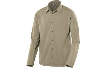Image of Solar Wind Long Sleeve Shirt - Mens-Aluminum-Large