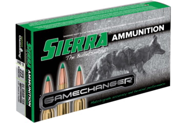 Image of Sierra Bullets GameChanger Rifle Ammo, .223 Remington, Sierra Bullets Tipped GameKing, 64 Grain, 20 Rounds, A4062--09