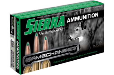 Image of Sierra Bullets GameChanger Rifle Ammo, .243 Winchester, Sierra Bullets Tipped GameKing, 90 Grain, 20 Rounds, A4103--02