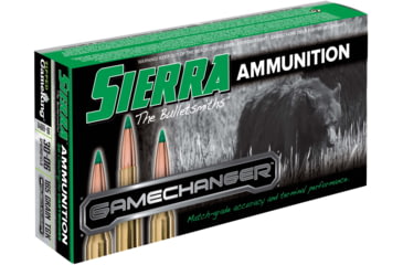 Image of Sierra Bullets GameChanger Rifle Ammo, .30-06 Springfield, Sierra Bullets Tipped GameKing, 165 Grain, 20 Rounds, A4669--06
