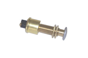 Image of Sierra International MP39420 35 Amp Heavy-Duty Brass Mom. On-Off SPST Push-Button, MP39420