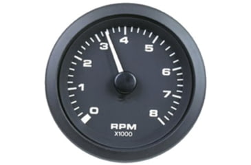 Image of Sierra International Premier Pro 3in Tachometer - 8K Rpm, Black, 62725P