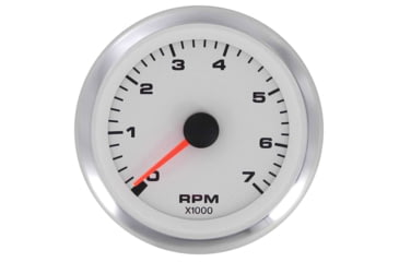 Image of Sierra International Premier Pro Series - Tachometer, Electric- O/B And 4-Stroke Gas Engines, White, 62561P