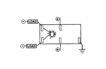 Image of Sierra International RK1-9890TP Illuminated Weather Resistant Contura III Rocker Switches, RK19890TP