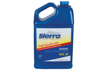 Image of Sierra International Sae 30 Full Synthetic Marine Engine Oil, 5 Quart, 18-9410-4
