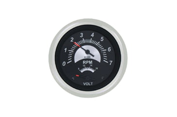 Image of Sierra International Sterling 50 Mph Speedometer Head, Black, 68960PH