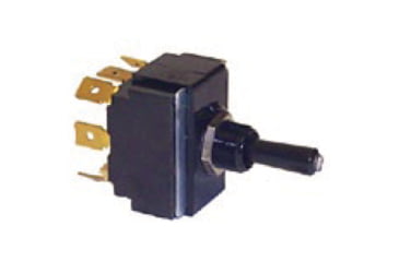Image of Sierra International Tip Lit Toggle Switch Mom On Off Mom On Dpdt, TG19530