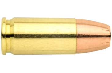 Image of Sierra Bullets Outdoor Master 9mm Luger 124 Grain Jacketed Hollow Point Brass Cased Centerfire Pistol Ammo, 200 Rounds, A8124-20