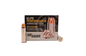 Image of SIG SAUER 357Mag 125gr Elite V-Crown JHP /20 E357M1-20
