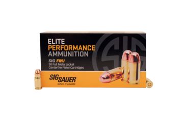 Image of SIG SAUER 357SIG 125gr Elite Ball FMJ /50 E357B1-50