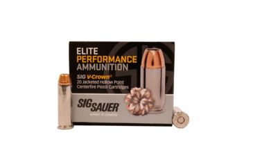 Image of SIG SAUER 38SPL +P 125gr Elite V-Crown JHP /20 E38SP1-20